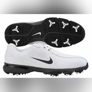 Nike Men's Black and White Durasport 3 Golf Shoes Size 7 New Without Box